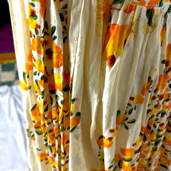 FARM Rio Off White Cashew Crossed Back Maxi Dress - Picture 15 of 15